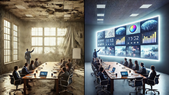 LED vs Projector: Why South African Businesses Are Upgrading to MAXHUB LED Walls & LFDs